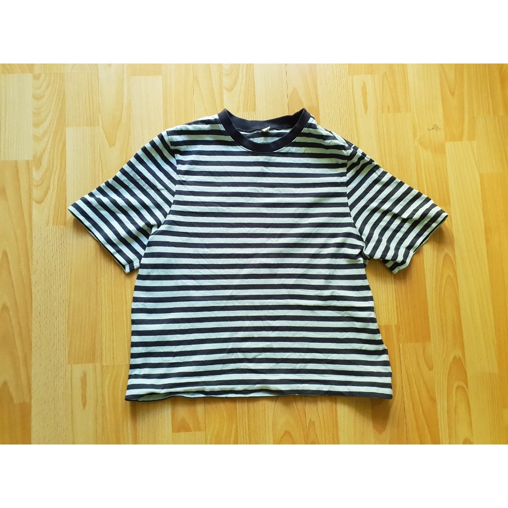 T-Shirt Women's Black horizontal stripes